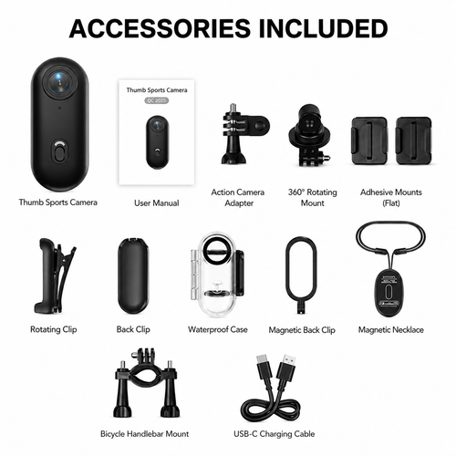 VoltCam Hands-Free Action Camera